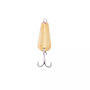 Блесна Питерская колеблющаяся "Окуневая", цвет жёлто-красный, 12 г