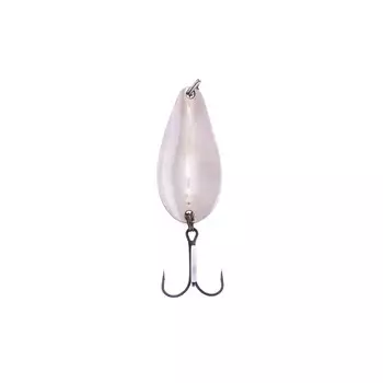 Блесна Питерская колеблющаяся "Пингвин", цвет белый, 17 г