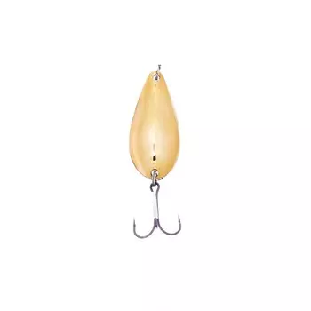 Блесна Питерская колеблющаяся "Пингвин", цвет жёлто-белый, 17 г