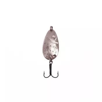 Блесна Питерская колеблющаяся "Пятнистая", цвет белый, 12 г