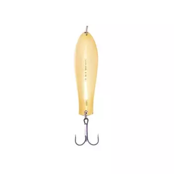 Блесна Питерская колеблющаяся "Профи -2", 9.5 см, цвет жёлто-белый, 18 г