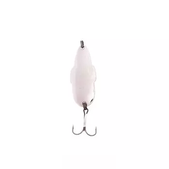 Блесна Питерская колеблющаяся "Протва", цвет белый, 18 г