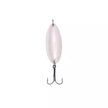Блесна Питерская колеблющаяся "Щучья", цвет белый, 15 г