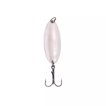 Блесна Питерская колеблющаяся "Щучья", цвет белый, 20 г