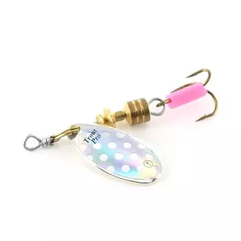 Блесна TROUT PRO GAD-FLY, 60 мм, 10 г, вращающаяся, размер 1, цвет 88