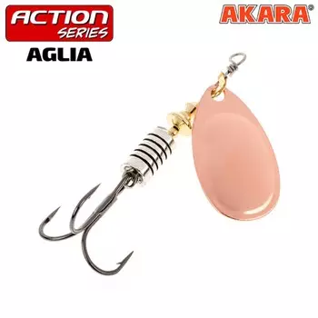 Блесна вращающаяся Akara Action Series Aglia 3, 7 г, цвет A20