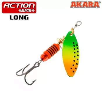 Блесна вращающаяся Akara Action Series Long 2, 8 г, цвет A22