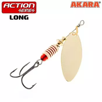 Блесна вращающаяся Akara Action Series Long 2, 8 г, цвет A21