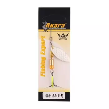 Блесна вращающаяся Akara C-5031, 6 г, цвет 9116