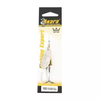 Блесна вращающаяся Akara C-5082, 10 г, цвет 001/Cu
