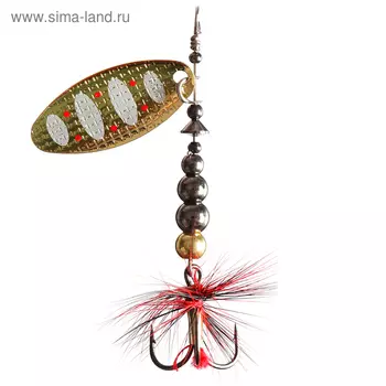 Блесна вращающаяся Lucky John SHELT BLADE 01, 5 г, цвет 002