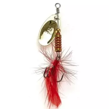 Блесна вращающаяся Lucky John spin x round 01, 3.5 г, цвет GR