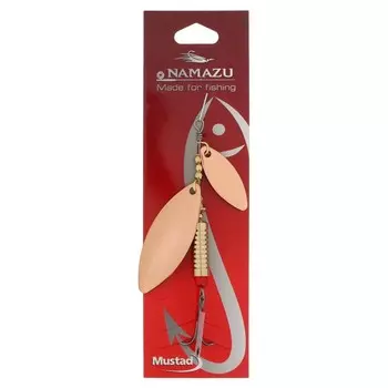 Блесна вращающаяся Namazu Ahimonda, 16 г, цвет медь