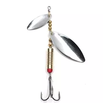 Блесна вращающаяся Namazu Ahimonda, вес 10 г, цвет серебро