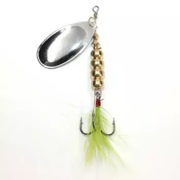 Блесна вращающаяся Namazu AmanThul, 21 г, цвет 01 серебро