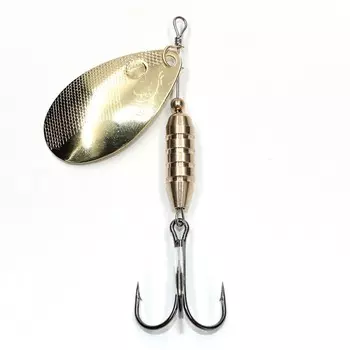 Блесна вращающаяся Namazu Balna-Zzar, 6 г, цвет латунь