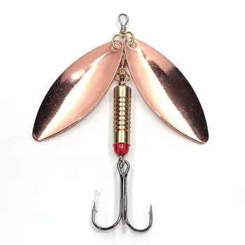 Блесна вращающаяся Namazu Supreme Master, 12 г, цвет медь