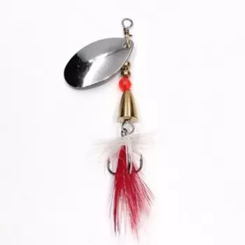 Блесна вращающаяся Namazu Unwin, 10 г, цвет 01 серебро