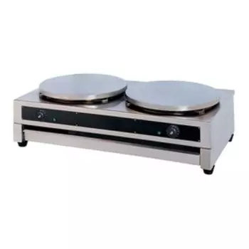 Блинница GASTRORAG HCM-2, электрическая, 2 стальные пластины d=40 см, антипригар. покрытие