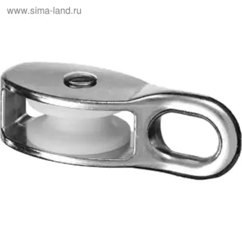 Блок одиночный, цинк, 25 мм, в упаковке 50 шт.