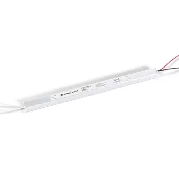 Блок питания Ambrella ультратонкий для светодиодной ленты 12V 60W 5A IP20 185-260V