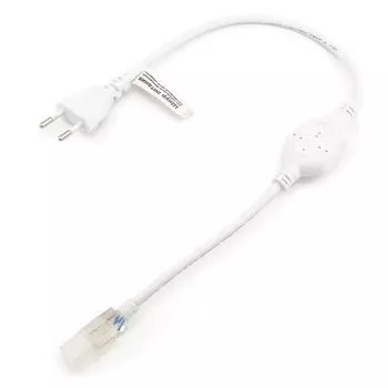 Блок питания для светодиодной ленты Apeyron, 10х7 мм, 600 Вт, 220 В, IP44, с вилкой