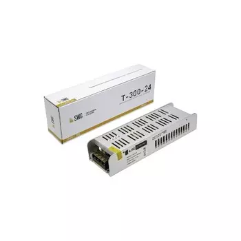 Блок питания SWG для светодиодной ленты 24 В, 300 Вт, IP20