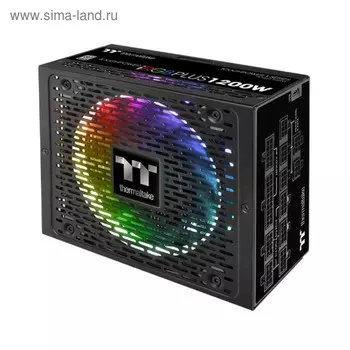Блок питания Thermaltake ATX 1200W Toughpower iRGB Plus 80+ platinum APFC 140mm LED 12xSATA RTL 38