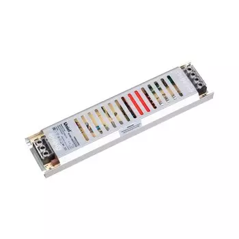 Блок питания Uniel, 120 Вт, IP20, 24 В, 50-60 Гц, 5А, 2 выхода, цвет металлик