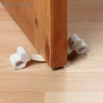 Блокатор межкомнатных дверей Clippasafe, напольный, белый