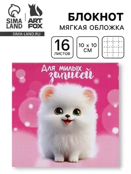 Блокнот 1010, 16 л. «Для милых записей»