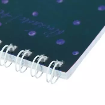 Блокнот А5, 40 листов на гребне "Лавандовые ламы", обложка ламинированный картон, блок 55 г/м2, МИКС