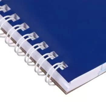 Блокнот А5, 80 листов на гребне Office Book, обложка мелованный картон, УФ-лак, жёсткая подложка, блок 65 г/м