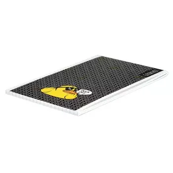 Блокнот А6, 40 листов в клетку на скрепке "Крутая утка", обложка мелованный картон, блок 60 г/м