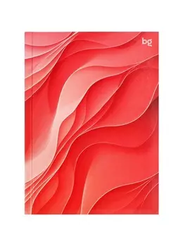 Блокнот А6, 64 листа, в клетку «Оттенки красного», твердая обложка