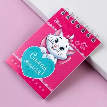 Блокнот на гребне «Коты аристократы», Disney, 32 листа, А7