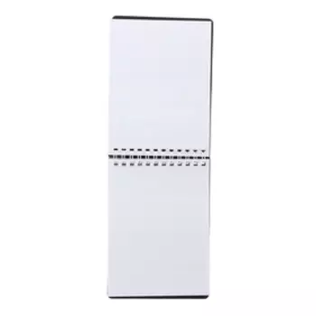 Блокнот пластиковая обложка А6, 80 листов на гребне DIAMOND, Черный