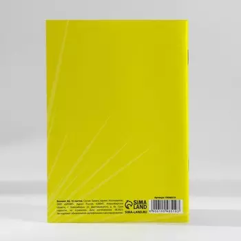 Блокнот в мягкой обложке А6, 16 л «Аниме парень»