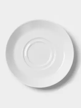 Блюдце Hanna Knvell, d=14.5 см, к чашке для супа 350 мл, фарфор, белое