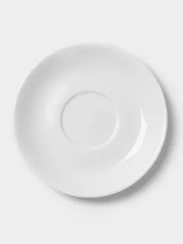 Блюдце Hanna Knvell, d=15 см, к чашке 240 мл, фарфор, белое