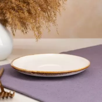 Блюдце "Классика", кантри, 17.5 см