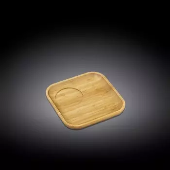 Блюдце квадратное Wilmax England, размер 12.5x12.5 см