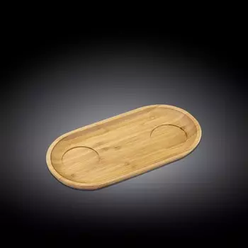 Блюдце овальное Wilmax England, размер 25.5х12.5 см