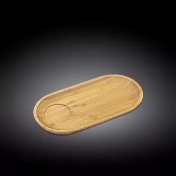 Блюдце овальное Wilmax England, размер 25.5х12.5 см