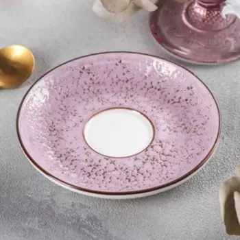 Блюдце Splash, d=12 см, цвет сиреневый