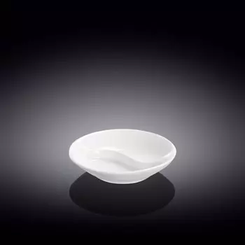 Блюдо 2-х секционное для соевого соуса Wilmax England, d=9 см