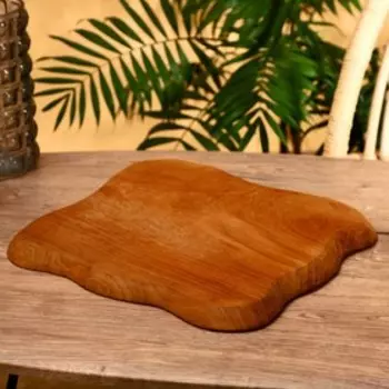 Блюдо, 32262.5 см, тиковое дерево