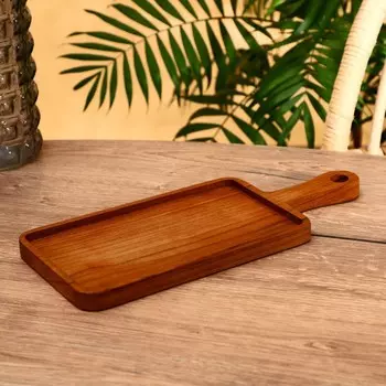 Блюдо, 35151.5 см, тиковое дерево