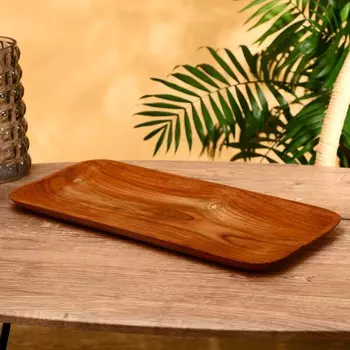 Блюдо, 45202 см, тиковое дерево