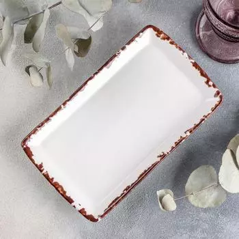 Блюдо фарфоровое Antica perla, 1220,5 см